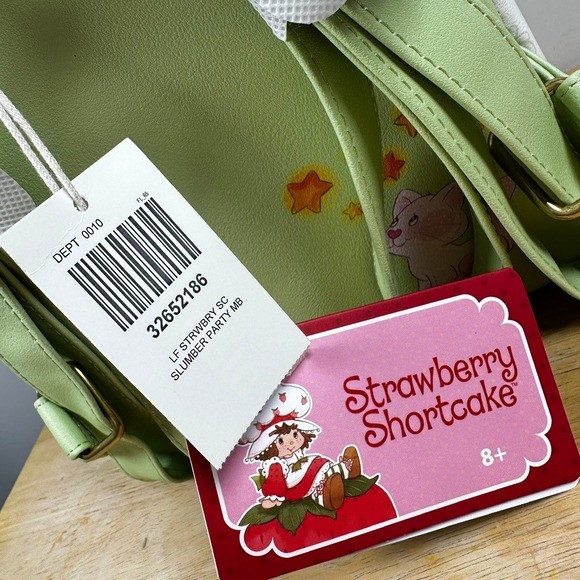 Loungefly Strawberry Shortcake Slumber Party Mini Backpack Kawaii Cartoon Retro main image 8